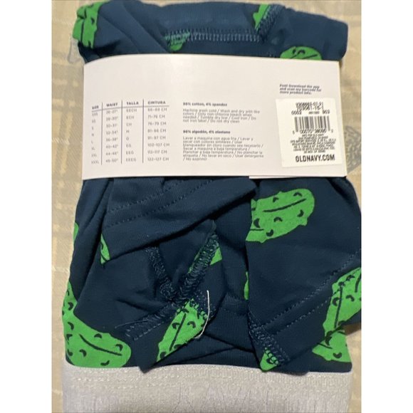 MENS OLD NAVY PICKLES BOXER BRIEF SIZE M (32/34) NWT In Bag Fall 2021 - Picture 2 of 2